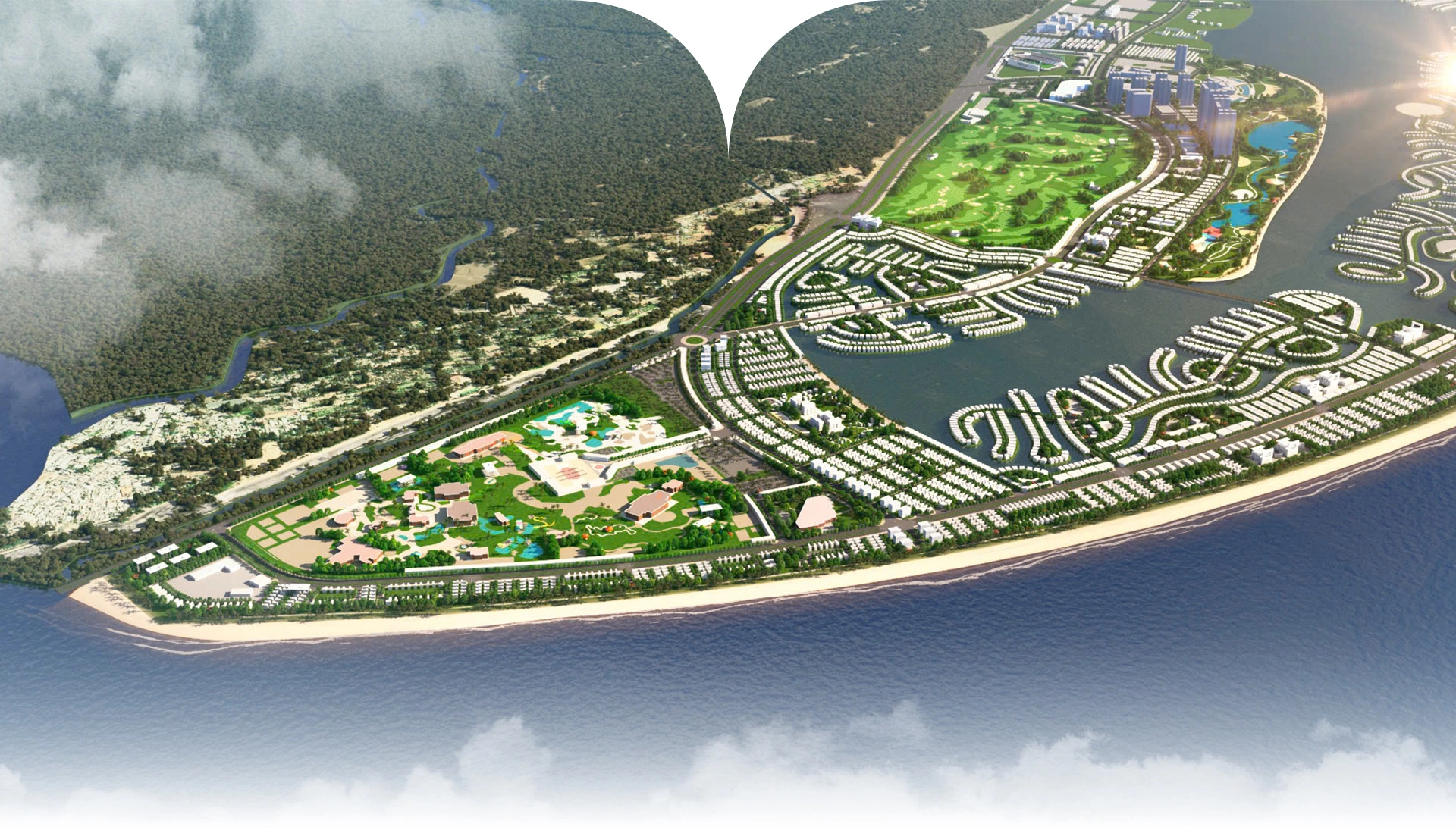 Mặt bằng Vinhomes Green Paradise Cần Giờ